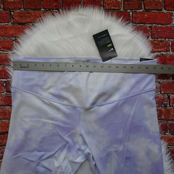 Nike Plus Icon Clash Cropped Leggings Light Thistle Purple Workout Training 2X - Picture 6 of 12